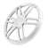 Fusion XSX10SPW 10 Sports Grill Cover  White f XS Series Subwoofer 0101288000