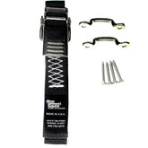 Rod Saver Stainless Steel BatteryGas Tank TieDown  48 SSBGTD
