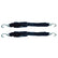 Rod Saver Stainless Steel Quick Release Transom TieDown  2 x 6  Pair SSQRTD6
