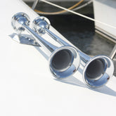 Marinco 24V Chrome Plated Dual Trumpet Air Horn 10624