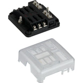 SeaDog Blade Style LED Indicator Fuse Block wNegative Bus Bar  6 Circuit 4451851