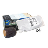 KiwiGrip 4  1 Liter Pouches  Grey w4 Roller KG4GPR