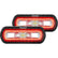 RIGID Industries SRL Series Surface Mount Spreader Light  Black Housing  Red Halo 53122