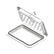 SeaDog Triple Lock Rectangular Marine Hatch  10 x 14  White 3365203