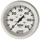 Faria Dress White 4 GPS Speedometer  60 MPH 33147
