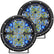 RIGID Industries 360Series 6 LED OffRoad Fog Light Drive Beam wBlue Backlight  Black Housing 36207