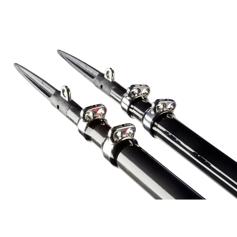 CE Smith Gen3 Carbon Fiber Outriggers  Black  22  Pair 56551