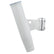 CE Smith Aluminum Vertical ClampOn Rod Holder 1516 OD White Powdercoat wSleeve 53716