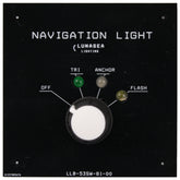 Lunasea TriAnchorFlash Fixture Switch LLB53SW8100