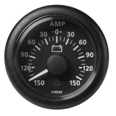 Veratron 52MM 2116 ViewLine Battery Status Gauge 150150AMP  Black Dial  Bezel A2C59512329