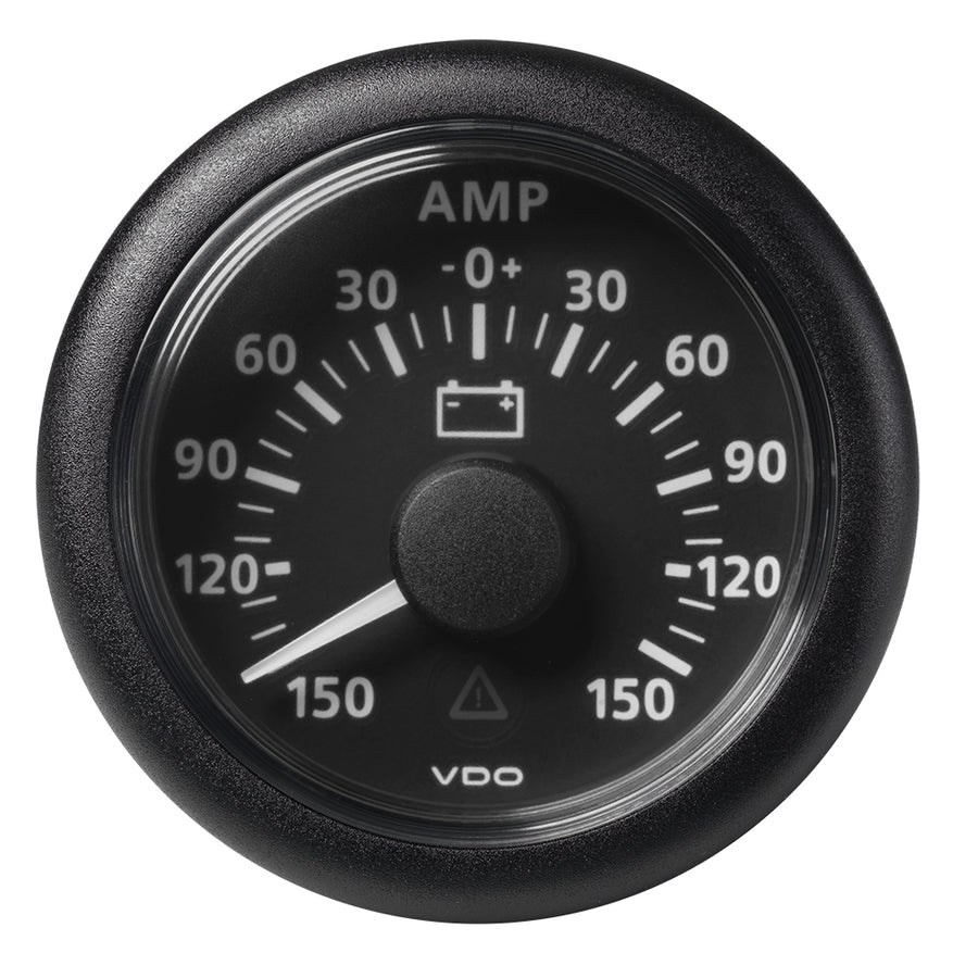 Veratron 52MM 2116 ViewLine Battery Status Gauge 150150AMP  Black Dial  Bezel A2C59512329