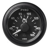 Veratron 52 MM 2116 ViewLine Pyrometer  250 to 1650F  Black Dial  Bezel A2C59512334