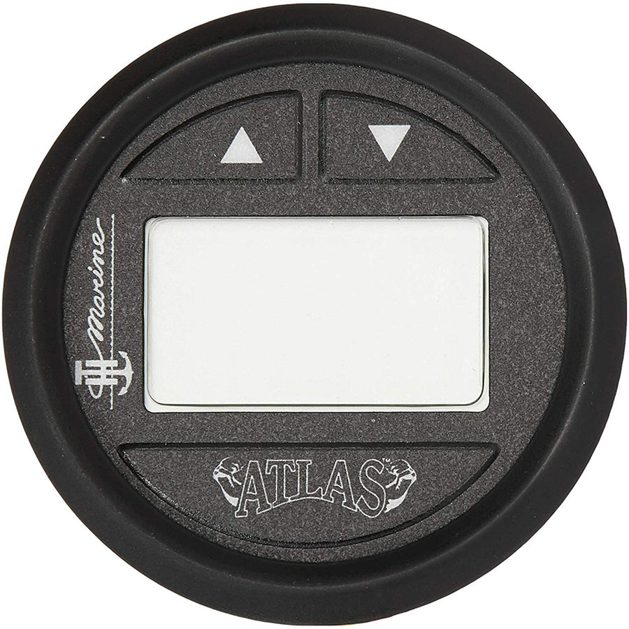 TH Marine ATLAS Hydraulic Gauge Kit f4  8 ATLAS Jack Plate  Black Bezel FAGK1DP