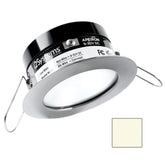i2Systems Apeiron PRO A503  3W Spring Mount Light  Round  Neutral White  Brushed Nickel Finish A50341BBD