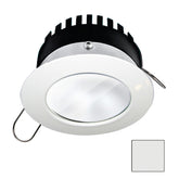 i2Systems Apeiron PRO A506  6W Spring Mount Light  Round  Cool White  White Finish A50631AAG