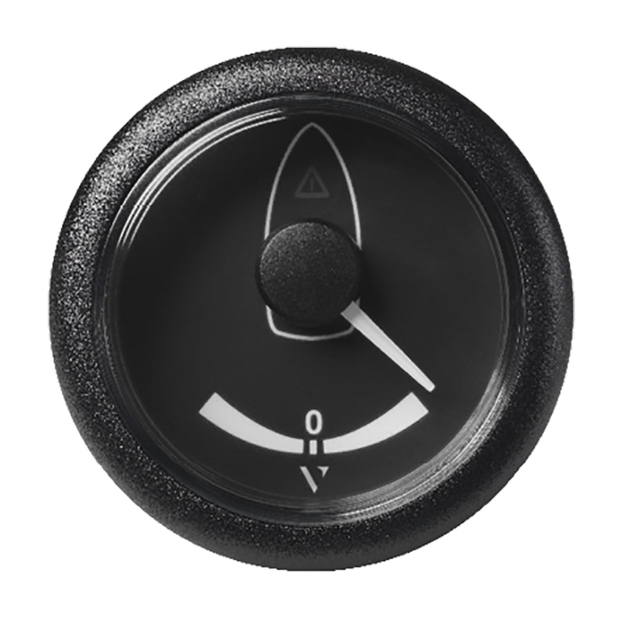 Veratron 52MM 2116 ViewLine Rudder Angle Gauge 40 STBPort  Black Dial  Bezel A2C59514154