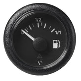 Veratron 52MM 2116 ViewLine Fuel Level Gauge 011  3 to 180 OHM  Black Dial  Round Bezel A2C59514082