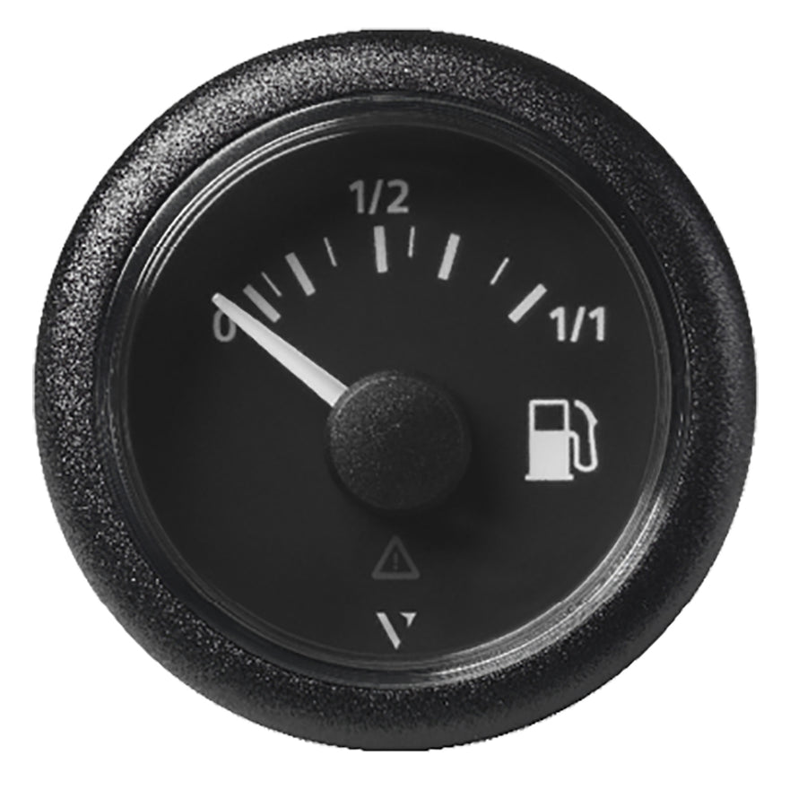 Veratron 52MM 2116 ViewLine Fuel Level Gauge 011  3 to 180 OHM  Black Dial  Round Bezel A2C59514082