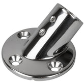 SeaDog Rail Base Fitting 234 Round Base 45 316 Stainless Steel  1 OD 2804511