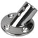 SeaDog Rail Base Fitting 234 Round Base 45 316 Stainless Steel  1 OD 2804511
