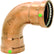 Viega ProPress 212  90 Copper Elbow  Double Press Connection  Smart Connect Technology 20623