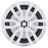 DS18 HYDRO 65 2Way Marine Speakers wRGB LED Lights 300W  White NXL6