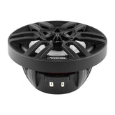 DS18 HYDRO 65 2Way Marine Speakers wRBG LED Lights 300W  Matte Black NXL6BK