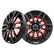 DS18 HYDRO 65 2Way Marine Speakers wRBG LED Lights 300W  Matte Black NXL6BK
