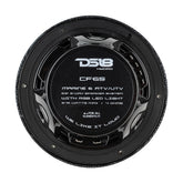 DS18 HYDRO 65 2Way Marine Speakers wRGB LED Lights 300W  Black Carbon Fiber CF65