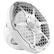 DS18 HYDRO 12 Subwoofer wRGB Lights  700W  White NXL12SUBWH