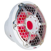 DS18 HYDRO 12 Subwoofer wRGB Lights  700W  White NXL12SUBWH