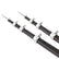 Tigress XD 3K Carbon Fiber Telescoping Outrigger Poles  21  Matte Black Silver  Pair 886794