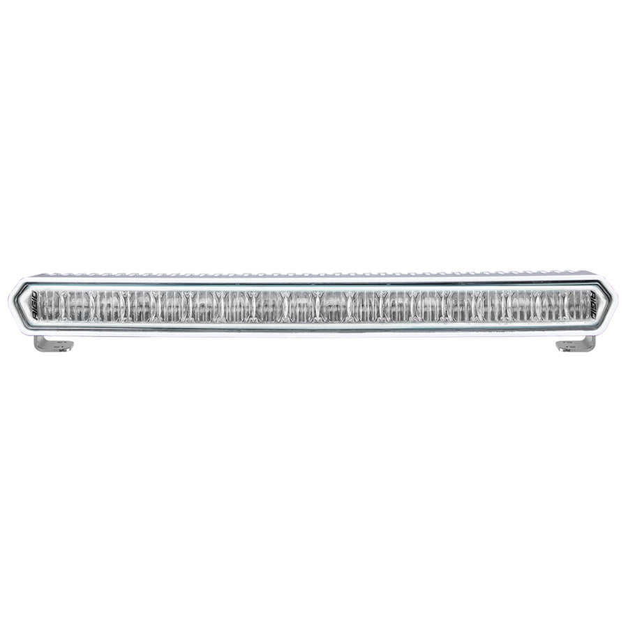 RIGID Industries SRL Series Marine 20 White LED Lightbar  White Light wWhite Halo 62000