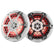 DS18 New Edition HYDRO 65 2Way Marine Speakers wRGB LED Lighting 300W  White NXL6MWH