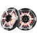 DS18 New Edition HYDRO 65 2Way Marine Speakers wRGB LED Lighting 300W  Black NXL6MBK
