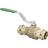 Viega ProPress 112 Zero Lead Bronze Ball Valve wStainless Stem  Double Press Connection 79943