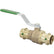 Viega ProPress 112 Zero Lead Bronze Ball Valve wStainless Stem  Double Press Connection 79943