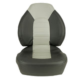 Springfield Fish Pro Mid Back Folding Seat  CharcoalGrey 1041733