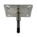 Springfield KingPin 7 x 7 Seat Mount wSpring  Polished 1614201PP