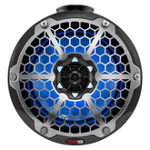 DS18 HYDRO 8 Compact Wakeboard Pod Tower wRGB Light  375W  Black Carbon Fiber CFPS8