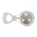 Camco ClampOn Rail Mounted Cup Holder  Large for Up to 2 Rail  White 53083