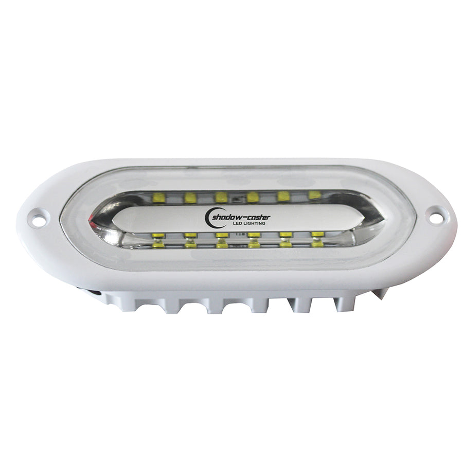 ShadowCaster SCMSL Series Flush Mount Spreader Light  White Housing  FullColor SCMSLFCCWH