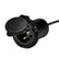 Guest AC Universal Plug Holder  Black 150PHB