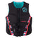 Full Throttle Womens RapidDry FlexBack Life Jacket  Womens XS  PinkBlack 14250010581022