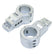 PTM Watersports Board Rack Mounts  25 Pipe Clamp  Silver P131982500TEBCL