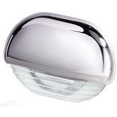 Hella Marine White LED Easy Fit Step Lamp wChrome Cap 958126001