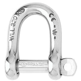 Wichard SelfLocking D Shackle  Diameter 6mm  14 1203W