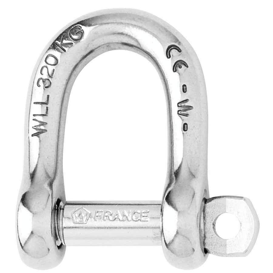 Wichard SelfLocking D Shackle  Diameter 6mm  14 1203W