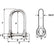 Wichard SelfLocking Large Shackle  Diameter 5mm  316 1262W
