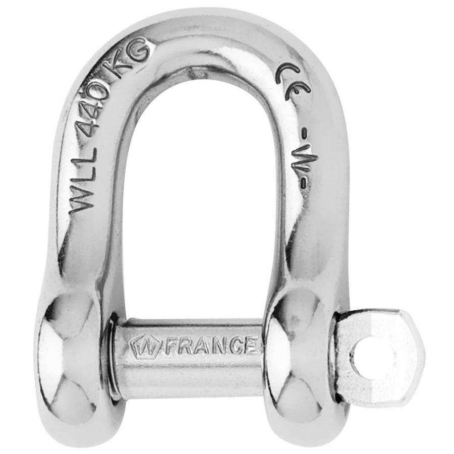 Wichard Captive Pin D Shackle  Diameter 5mm  316 1402W